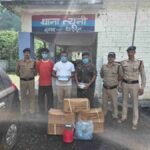 भारी मात्रा में विस्फोटक पदार्थों के साथ 3 अभियुक्तों को दून पुलिस ने किया गिरफ्तार, 5 पेटियों में रखा 125 किलो ग्राम डायनामाइट हुआ बरामद