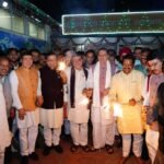 मुख्यमंत्री वधामी भाजपा प्रदेश कार्यालय में आयोजित दीपावली मिलन समारोह में हुए शामिल