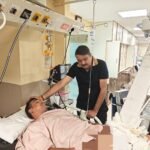 चेकिंग ड्यूटी में तैनात 3 पुलिसकर्मियों को वाहन चालक ने मारी टक्कर, तीनो गंभीर रूप से घायल, एसएसपी ने अस्पताल में घायलों का जाना हाल, वाहन चालक गिरफ्तार