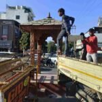 भ्रामक वीडियो पर एमडीडीए का खंडन, दिलाराम चौक पर बना गज़ीबो हटाया नहीं, स्मार्ट सिटी सौंदर्यीकरण कार्य के चलते किया जा रहा है स्थानांतरित