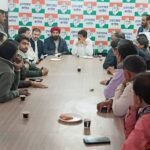 14 दिसम्बर को नई दिल्ली के राम लीला मैदान में होने वाली विशाल ’’वोट चोर – गद्दी छोड़’’ महा रैली की तैयारी हेतु वरिष्ठ कांग्रेसजनों की बैठक का आयोजन