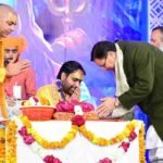 मुख्यमंत्री धामी ने एम.बी. इंटर कॉलेज मैदान, हल्द्वानी परिसर में दिव्य ज्योति जागृति संस्थान द्वारा आयोजित शिव कथा में किया प्रतिभाग