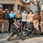 तेज गति से बाइक चलाकर,मोटरसाइकिल सवार को टक्कर मारकर मृत्यु कारित करने पर, गैर इरादतन हत्या के अपराध मे पुलिस ने 4 अभियुक्तों को किया गिरफ्तार