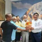 अमजा प्रतिनिधि मंडल ने की महानिदेशक सूचना से शिष्टाचार भेंट