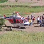 बद्रीनाथ से लौट रहा हेलीकॉप्टर हाईटेंशन लाइन में फंसा, आसमान में मची चीख-पुकार