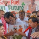 सेव नेशन सेव फ्यूल सिद्धार्थ अग्रवाल की मुहिम का नितिन नबीन ने किया शुभारंभ