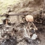 विकासनगर में यात्री शेड में खड़ी 4 बाइकें और एक स्कूटी जलकर खाक, पड़ताल तेज