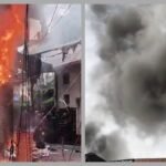 देहरादून में फोटो लेमिनेशन की दुकान में लगी भीषण आग, आसमान छूती दिखीं आग की लपटें