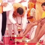 हरिद्वार में मुख्यमंत्री धामी ने किया शिवभक्त कांवड़ियों का भव्य स्वागत, चरण प्रक्षालन कर जताया सम्मान