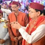 मुख्यमंत्री पुष्कर सिंह धामी ने नैनीताल में आयोजित माँ नंदा-सुनंदा महोत्सव में प्रतिभाग किया