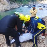 ब्यानगढ़ में स्कूटी दुर्घटना, एसडीआरएफ ने गोमती नदी से युवक का शव निकाला